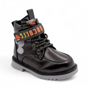 Ботинки на меху 1800-6-1 бронзовые п/п