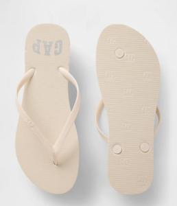 Gap Logo Flip Flops