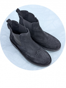 Челси-унисекс из натуральной кожи от AB.Zapatos 609 New R NEGRO АКЦИЯ