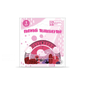 Транспортир, ПВХ, УФ-печать, фигурная вырубка