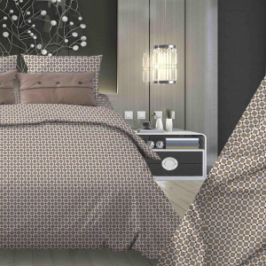 Пододеяльник Виши бежевый бязь