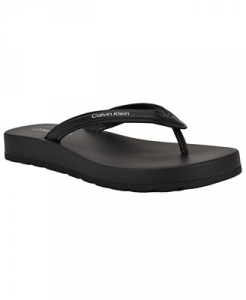 Calvin Klein Women's Waves Flat Thong Sandals