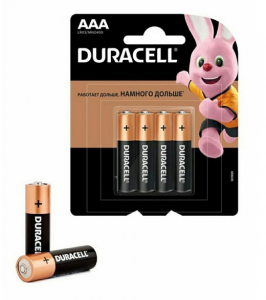 Батарейки Duracell ААА 4 ШТ