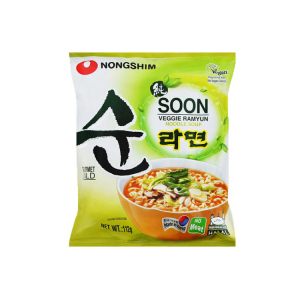 Лапша б/п Nongshim Сун Веги овощная, 112 гр