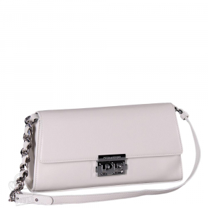 Сумка женская кожаная 5951-1Q white Polina&Eiterou