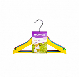 Набор детских вешалок KIDS 4шт 30см