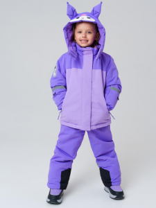 Комплект зимний для девочки: куртка, полукомбинезон