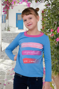 лонгслив для девочки Д 020/1-07 -50%