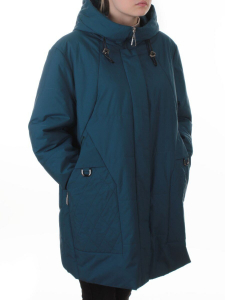 B-617 BLUE Куртка демисезонная женская (100 гр. холлофайбер)