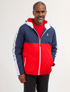SIDE TAPE COLORBLOCK LOGO WINDBREAKER