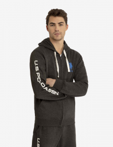 U.S. POLO ASSN. SOLID FLEECE FULL ZIP HOODIE