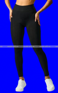 1 ШТ.- Лосины женские бесшовные хлопковые АМАЛИЯ арт. 906