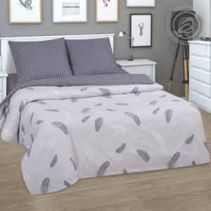 Постельное белье Феникс с простынью на резинке (поплин DE LUXE)