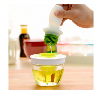 Силиконовая кисточка и емкость 3217