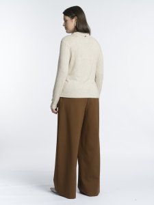 Брюки палаццо из вискозного трикотажа