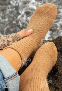 Носки из монгольской шерсти         (арт. 01101)