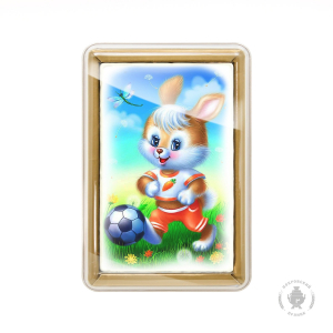 Зайчик с мячом (140 гр)