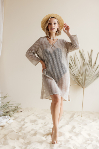 Джемпер из льна 4-295