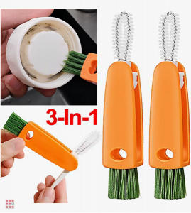 Щетка 2 в 1, полипропилен, пластик, 12,5х2,5 см