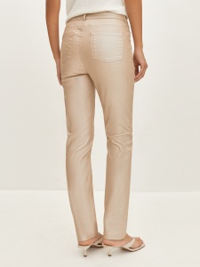 Джинсы с блестящим напылением