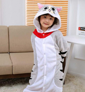 Пижама кигуруми детский Кот Чио