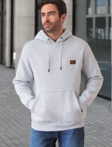 Худи из премиального футера трехнитки с начесом