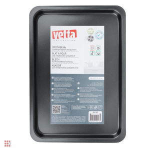 Противень плоский 38x26,5x1,5см