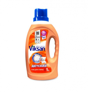 Гель для стирки VIKSAN Детский 1л Аквасан