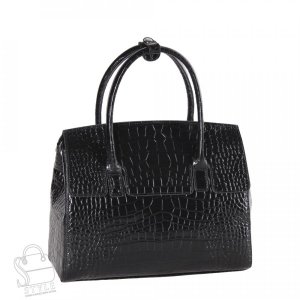 Сумка женская кожаная 6613VG black Vitelli Grassi