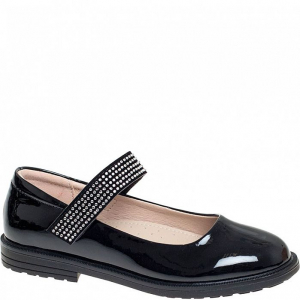 R575074147 черн Туфли для девочек (29-33)/10