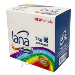 Lana Стиральный порошок для белого и цветного белья, 1 кг