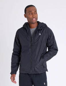 HOODED SPORT TECH JACKET