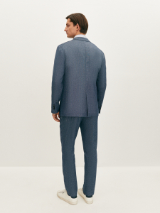 Пиджак со льном