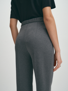 Классические прямые трикотажные брюки