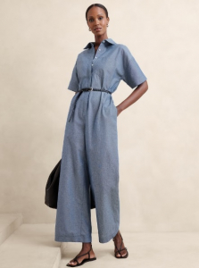 Tie-Waist Jumpsuit