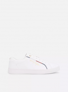 Tommy Signature Leather Sneaker