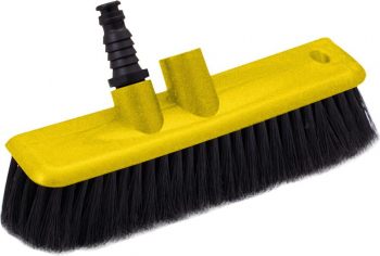 Щетка автомобильная «Saturn» 24х6х12 см, ярко-желтый