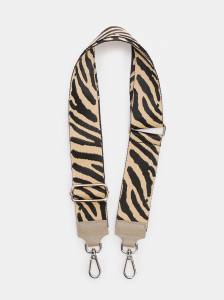 Женский ремень для сумки 114х5 см. DIVA`S BAG Zebra
