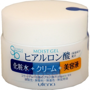 Utena Simple Balance Легкий увлажняющий гель 3 в 1 с тремя видами гиалуроновой кислоты, 100 гр.