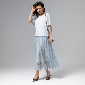 Платье комбинированное с кружевом, Доведу до мечты