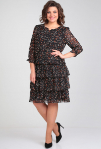 Платье Rishelie 771 черный