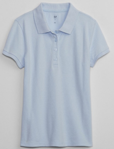 Kids Uniform Stretch Pique Polo Shirt