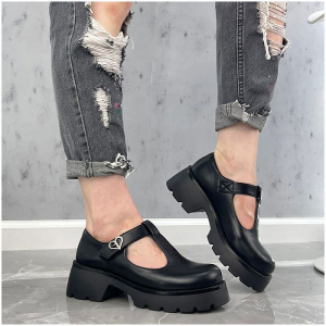 K89 черн Туфли женские (36-41)/8