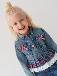 Куртка джинсовая для девочки