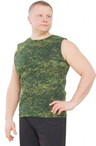 Майка КМФ широкое плечо (цифра-зеленая)