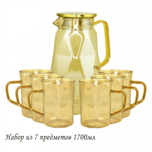 160-257 Набор графин 1700мл и 6 стаканов в под.уп.(х8)