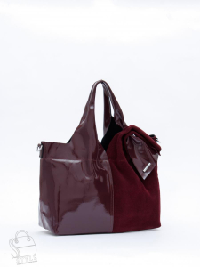 Сумка женская кожаная 98184-3MSS wine red Velina Fabbiano-Safenta