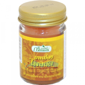 Green Herb Compound Zingiber Cassumunar Balm Бальзам с имбирем, желтый, 50 гр