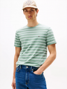 Stripe Stretch-Cotton Extra Slim T-Shirt