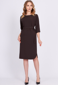 Платье Solei 4600 шоколад